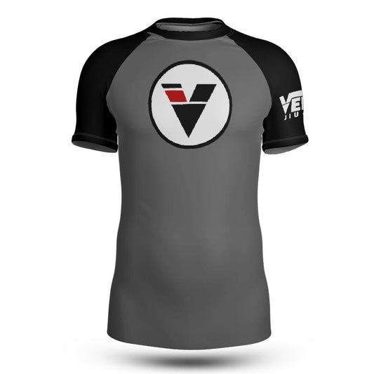 VELEZ JIU JITSU BLACK BELT SHORT-SLEEVE RASH GUARD